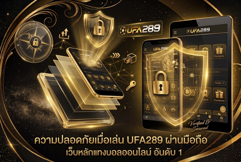 ความปลอดภัยเมื่อเล่น-UFA289-ผ่านมือถือ